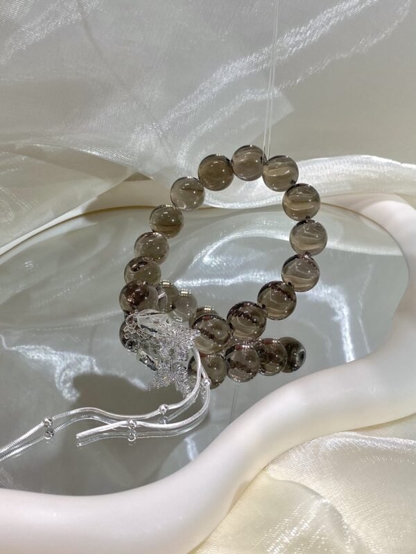 Smoky Quartz Bubble Bracelet NO. 0171