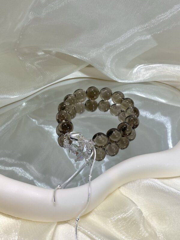 Smoky Quartz Bubble Bracelet NO. 0171