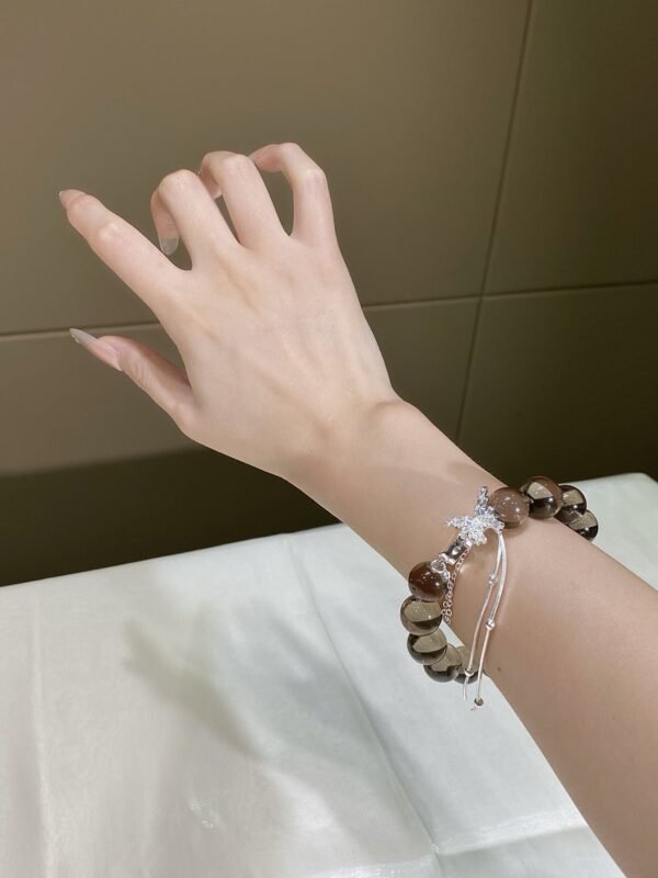 Smoky Quartz Bubble Bracelet NO. 0171