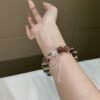 Smoky Quartz Bubble Bracelet NO. 0171