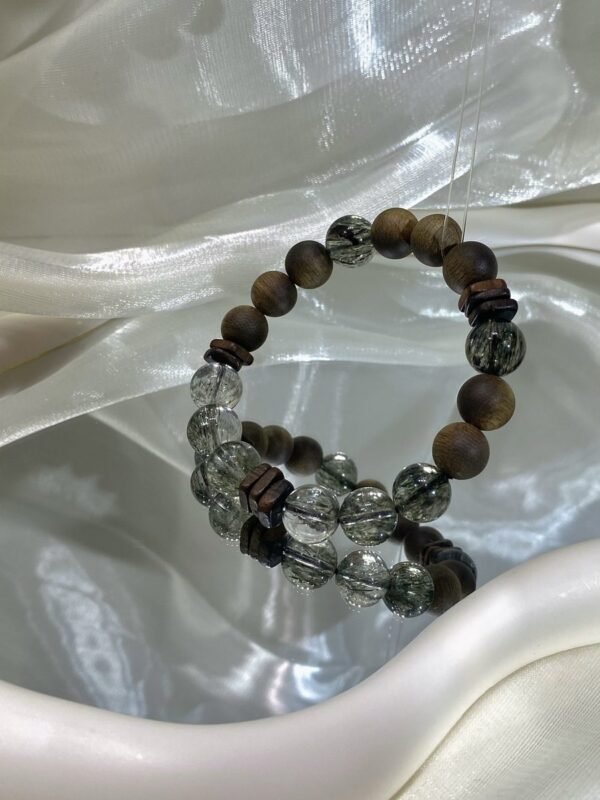 Rutilated Quartz Bracelet NO. 0172