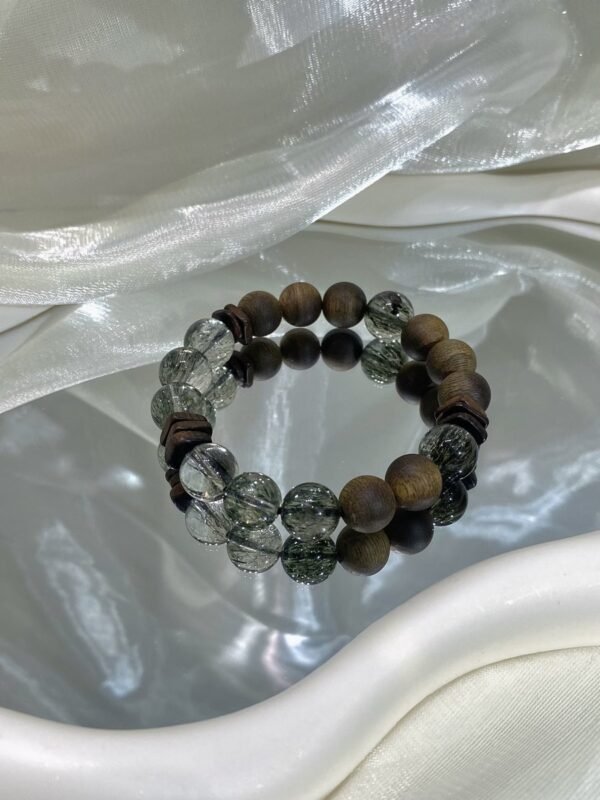 Rutilated Quartz Bracelet NO. 0172