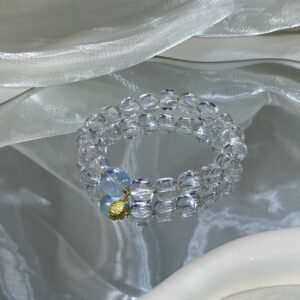 Clear Quartz Candy Bracelet NO. 0173