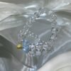 Clear Quartz Candy Bracelet NO. 0173