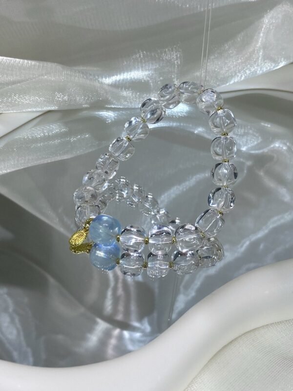 Clear Quartz Candy Bracelet NO. 0173