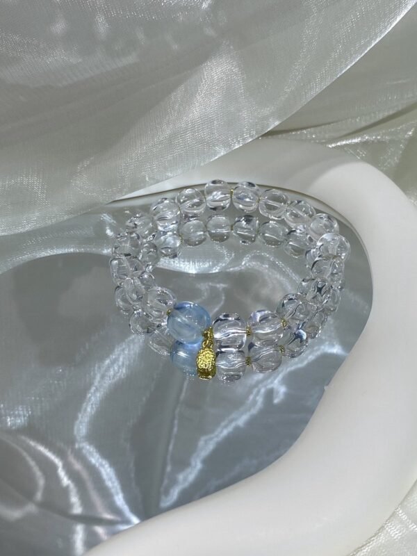 Clear Quartz Candy Bracelet NO. 0173