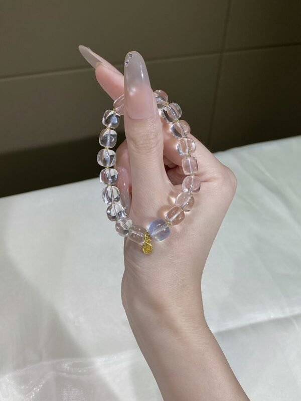 Clear Quartz Candy Bracelet NO. 0173