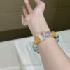 hc-0174-1d5e5a156be78921ca2c344c594f0b46.jpg Aquamarine Sugar-Cube Bracelet NO. 0174