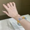 hc-0174-41d87c8a6bced5ca1dcb3746bec38557.jpg Aquamarine Sugar-Cube Bracelet NO. 0174