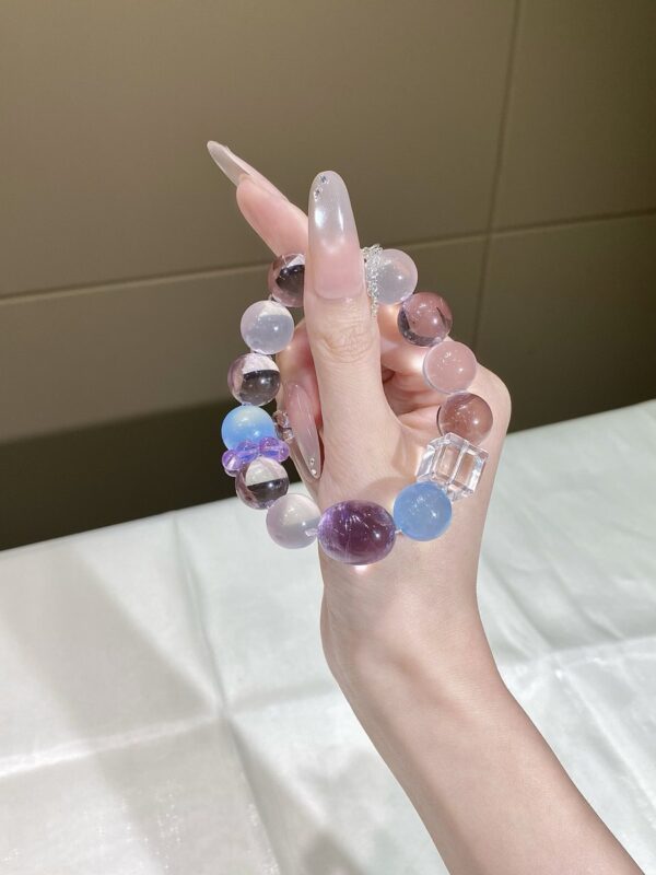 hc-0175-e162afbb60b3cfb3d96a7274fb2601ad.jpg Aquamarine Bubble Bracelet NO. 0175