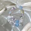 hc-0176-4e49167ced8365c6bb6685557dc0e159.jpg Clear Quartz Bubble Bracelet NO. 0176