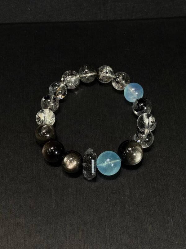 hc-0177-8f14297d5705987be3f53b68503e375e.jpg Aquamarine Double-Point Bracelet NO. 0177