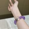 hc-0179-02c6083ce96814fb49caadd259127ea5.jpg Amethyst Sugar-Cube Bracelet NO. 0179