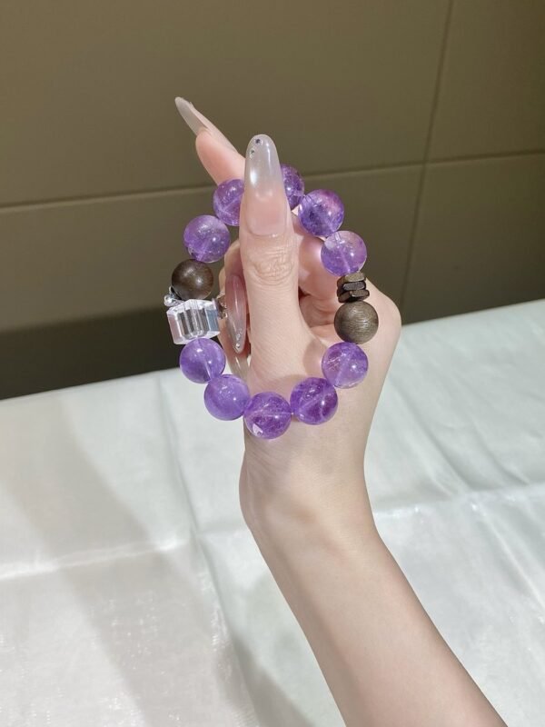 hc-0179-e2f70bfc28fad9f0bee5ec2d4870d542.jpg Amethyst Sugar-Cube Bracelet NO. 0179