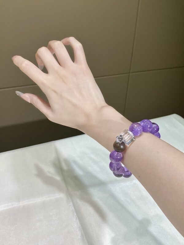 hc-0179-fd3bf7762116ec4d8e7de312451f9d06.jpg Amethyst Sugar-Cube Bracelet NO. 0179