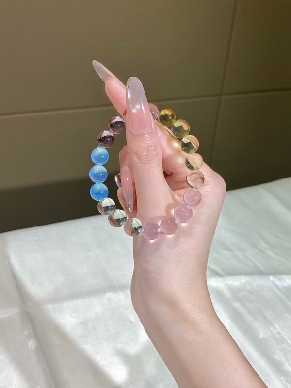Aquamarine Bubble Bracelet NO. 0180