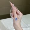 hc-0182-21fc553531b8a17e2ef278e5d9ba6c88.jpg Clear Quartz Bubble Bracelet NO. 0182