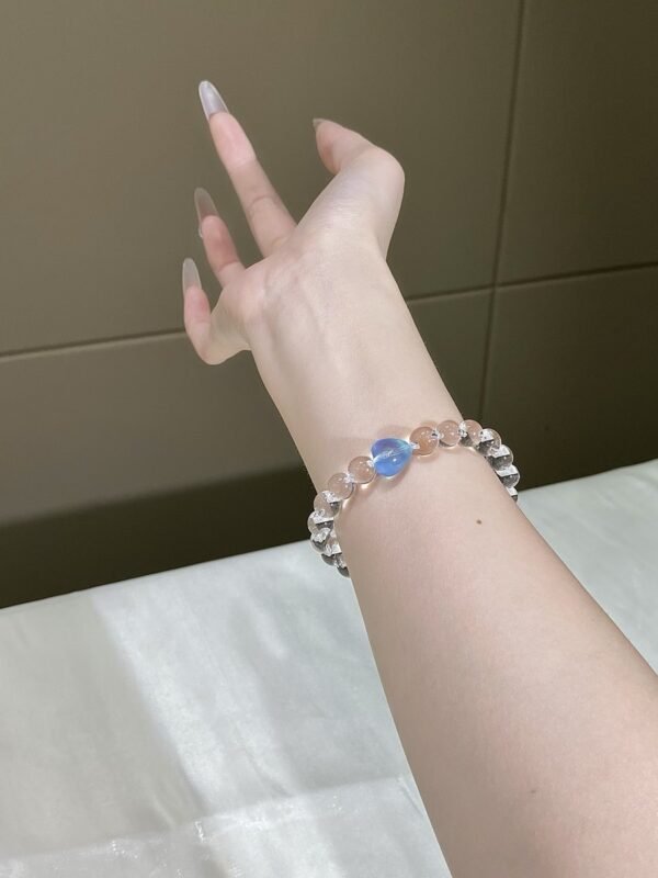 hc-0182-6057afaba7f8653947a769eac7f508f8.jpg Clear Quartz Bubble Bracelet NO. 0182