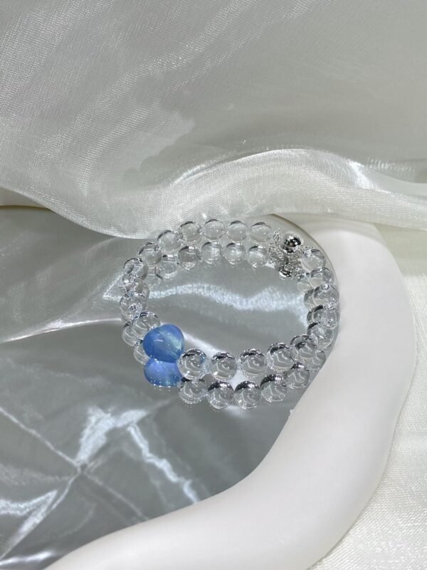hc-0182-c9c242dfe1c79873d35b7d8c70d7dd81.jpg Clear Quartz Bubble Bracelet NO. 0182