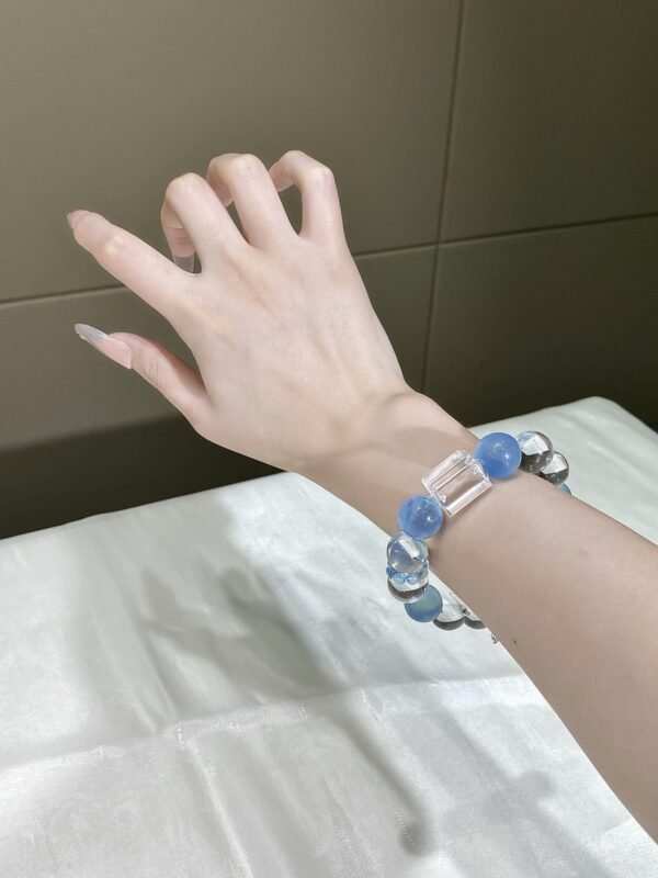hc-0183-34e19df5650ad08f496267e380aa1d7d.jpg Clear Quartz Bubble Bracelet NO. 0183