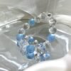 hc-0183-90a636ff9d7bf91333133e12a36a7f86.jpg Clear Quartz Bubble Bracelet NO. 0183