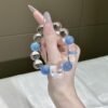 hc-0183-92eae6f1cbd3f6ba4a3d84ccf5f38e4e.jpg Clear Quartz Bubble Bracelet NO. 0183
