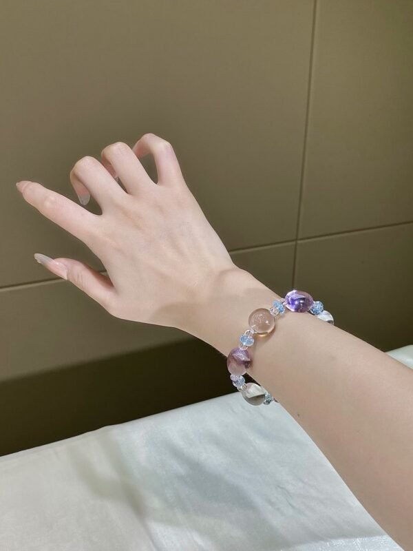 Clear Quartz Bubble Bracelet NO. 0188