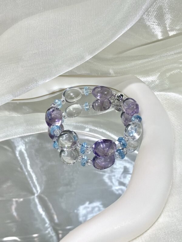 Clear Quartz Bubble Bracelet NO. 0188