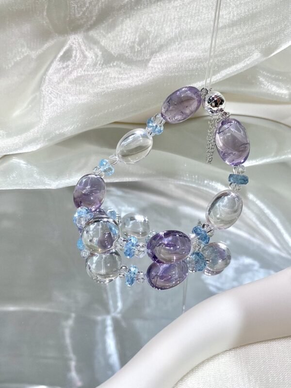 Clear Quartz Bubble Bracelet NO. 0188