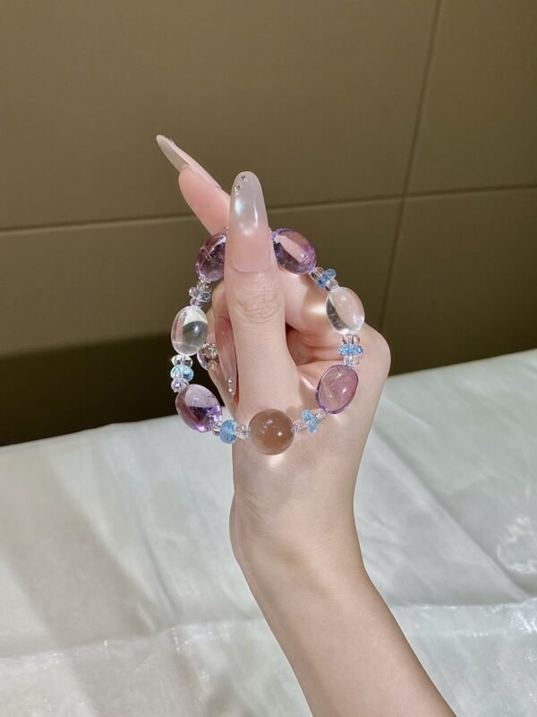 Clear Quartz Bubble Bracelet NO. 0188