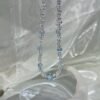 Clear Quartz Teardrop Necklace NO. 0190