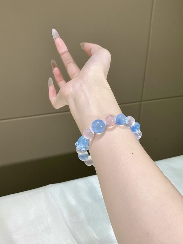 Aquamarine Bubble Bracelet NO. 0191