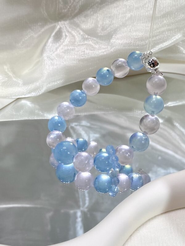 Aquamarine Bubble Bracelet NO. 0191