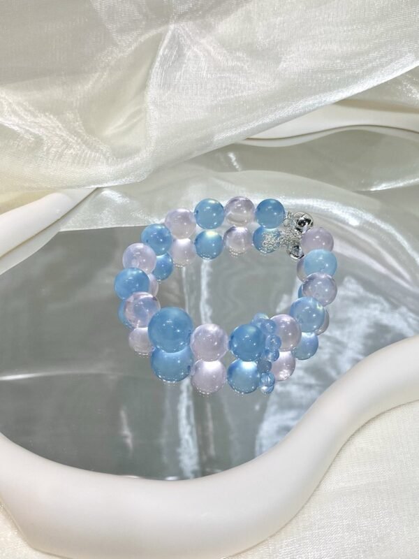 Aquamarine Bubble Bracelet NO. 0191