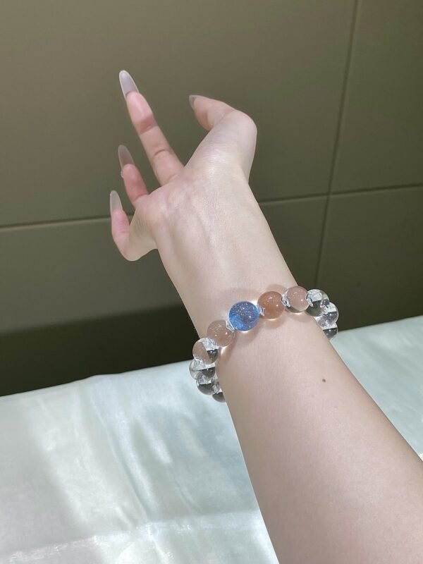 hc-0192-3ca1a14635d312c737ab2bdf85e72704.jpg Clear Quartz Bubble Bracelet NO. 0192