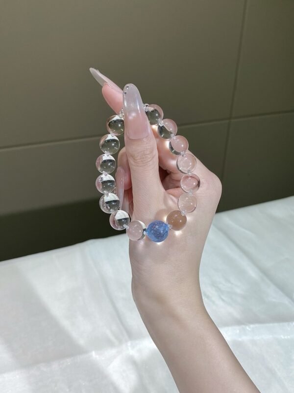 hc-0192-e86b9ff9b22625938459277cd1ab48b1.jpg Clear Quartz Bubble Bracelet NO. 0192