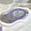 Amethyst Mala Necklace NO. 0193