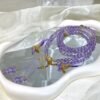 Amethyst Mala Necklace NO. 0193