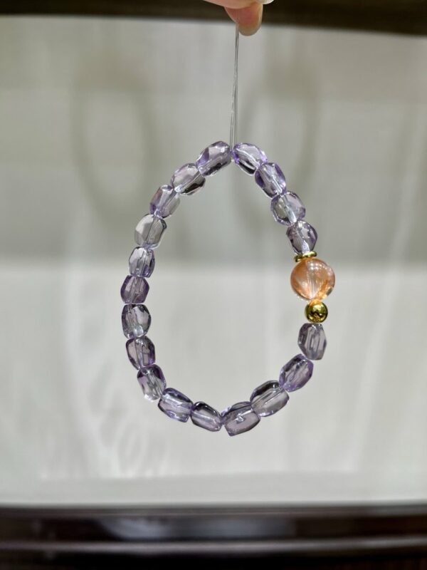 Amethyst Freeform Bracelet NO. 0195