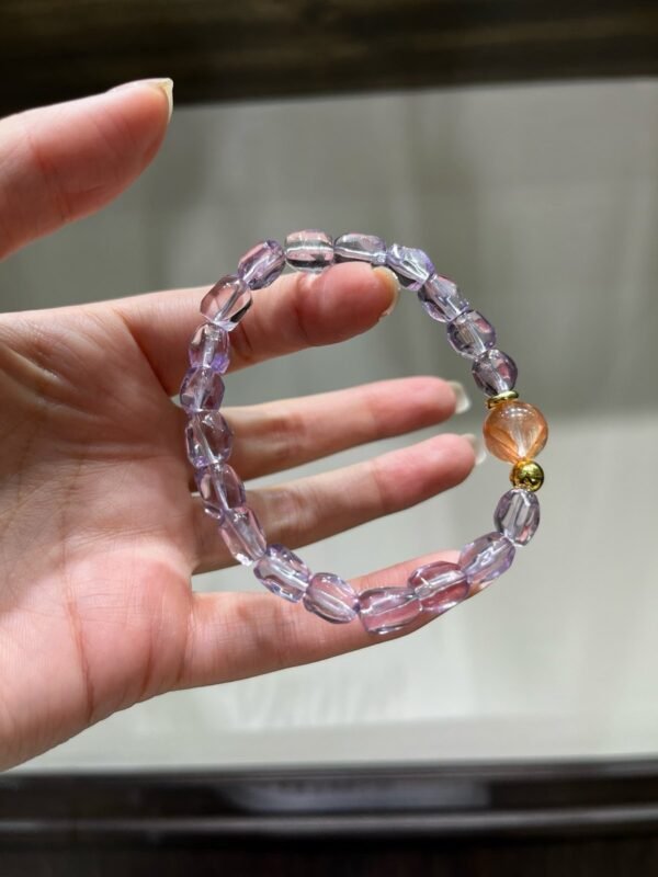 Amethyst Freeform Bracelet NO. 0195