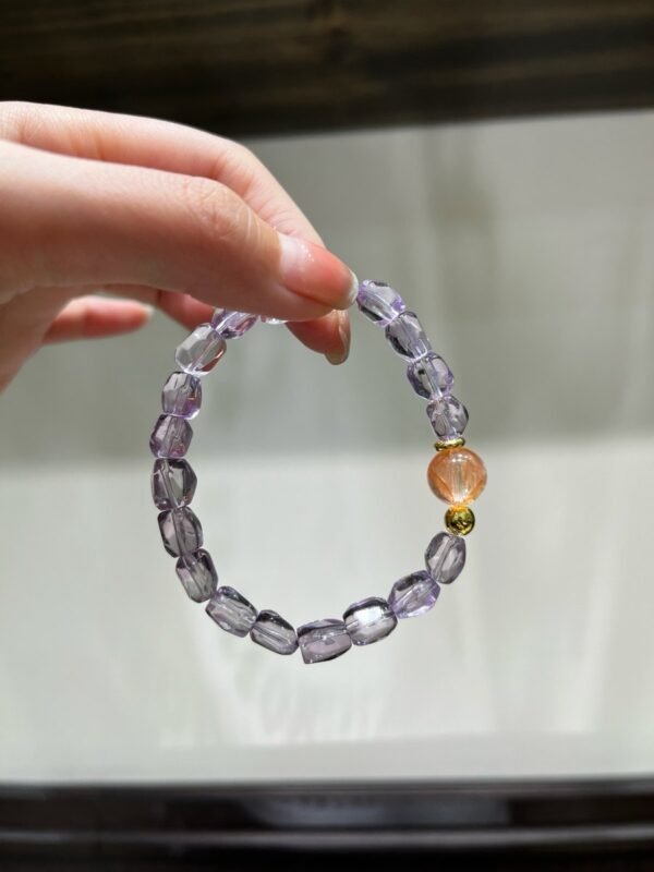 Amethyst Freeform Bracelet NO. 0195