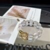 Rose Quartz Barrel Bracelet NO. 0200