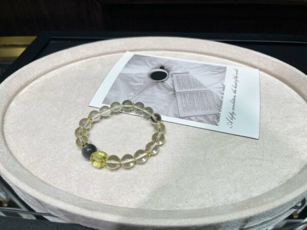 Citrine Sugar-Cube Bracelet NO. 0202