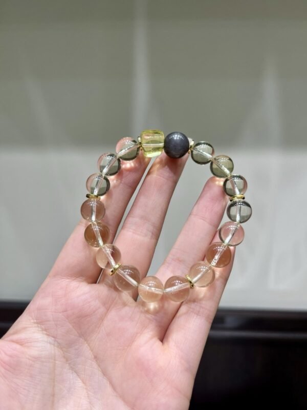 Citrine Sugar-Cube Bracelet NO. 0202