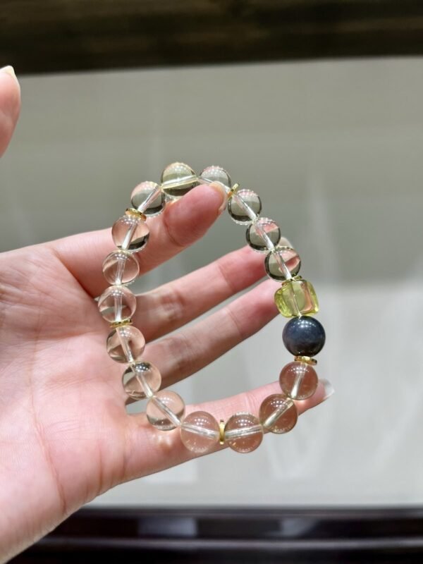 Citrine Sugar-Cube Bracelet NO. 0202