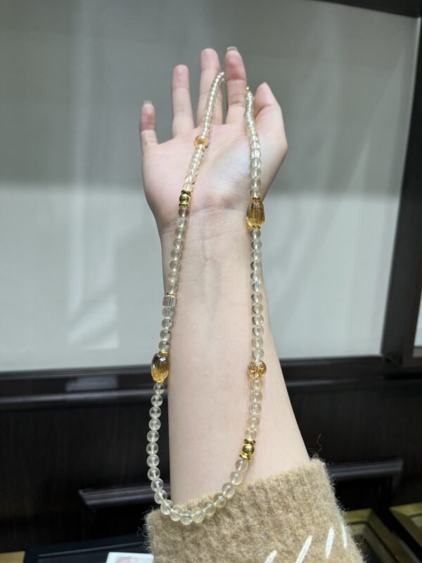 Citrine Necklace NO. 0203