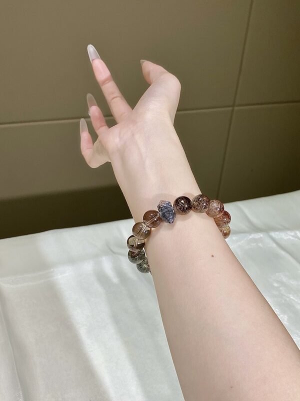 hc-0204-a52e69d022ec229e6cfb58b58f49c9c5.jpg Phantom Quartz Sugar-Cube Bracelet NO. 0204