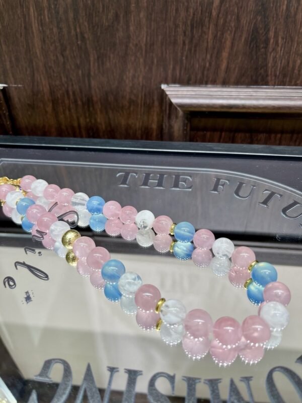 Rose Quartz Necklace NO. 0214
