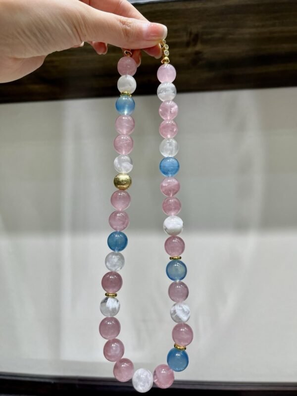 Rose Quartz Necklace NO. 0214