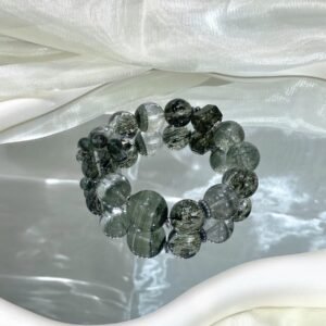 Phantom Quartz Double-Point Bracelet NO. 0215